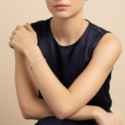 Celeste™ Tennis Bracelet (2mm–6mm)